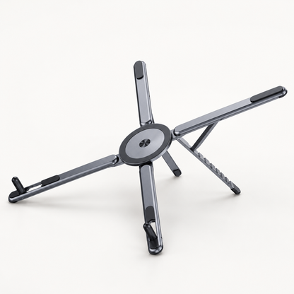 Lumaen FlexiPivot | Premium Aluminum Multi Device Folding Stand
