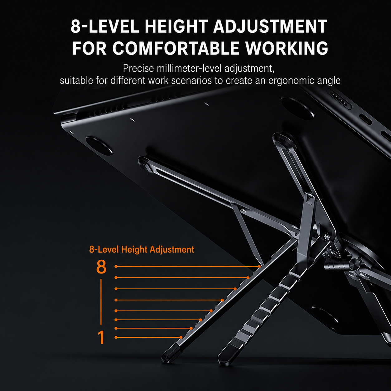 Lumaen FlexiPivot | Premium Aluminum Multi Device Folding Stand