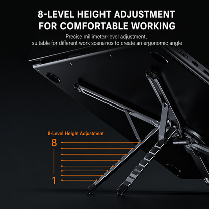 Lumaen FlexiPivot | Premium Aluminum Multi Device Folding Stand