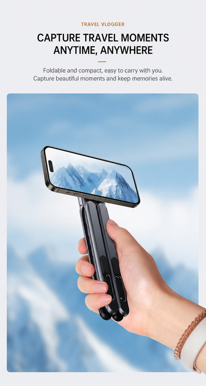 Lumaen FlexiPivot | Premium Aluminum Multi Device Folding Stand
