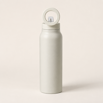 Lumaen Orbit | Flip-Spout Bottle With Magnetic Phone Holder